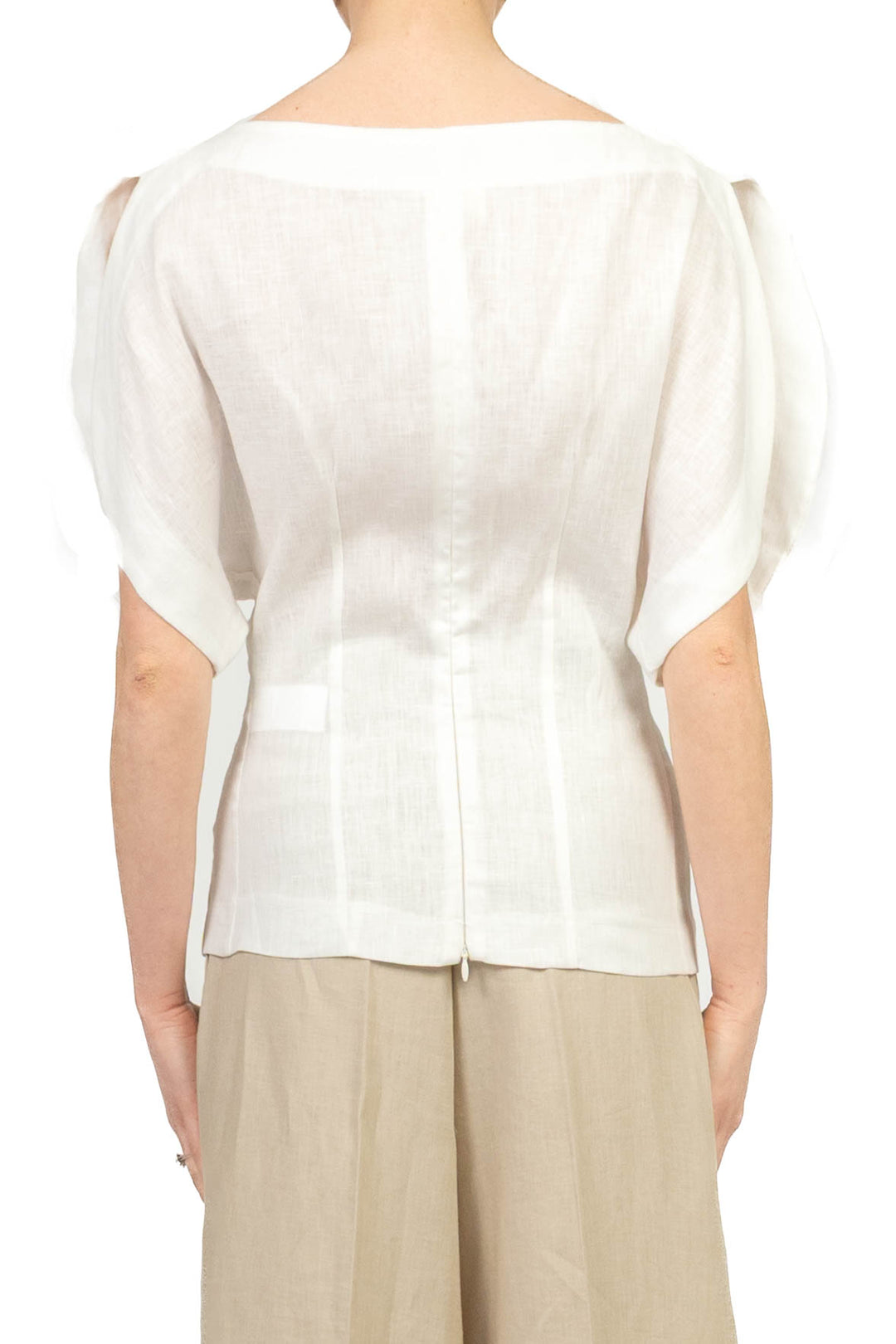 Vicolo - Blusa sfiancata in lino Art. TAB2351