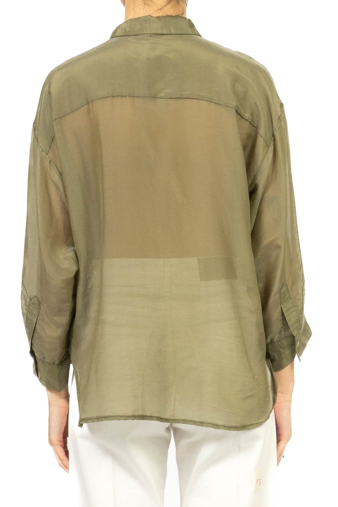 Tensione In - Camicia mussola con taschino paillettes Art. S26CG26