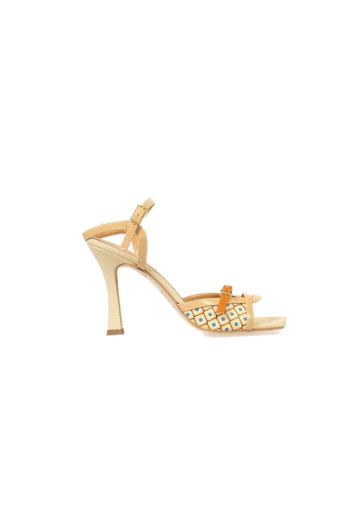 Divine Follie - Sandalo fantasia con cinturino Art. 1086NAPL