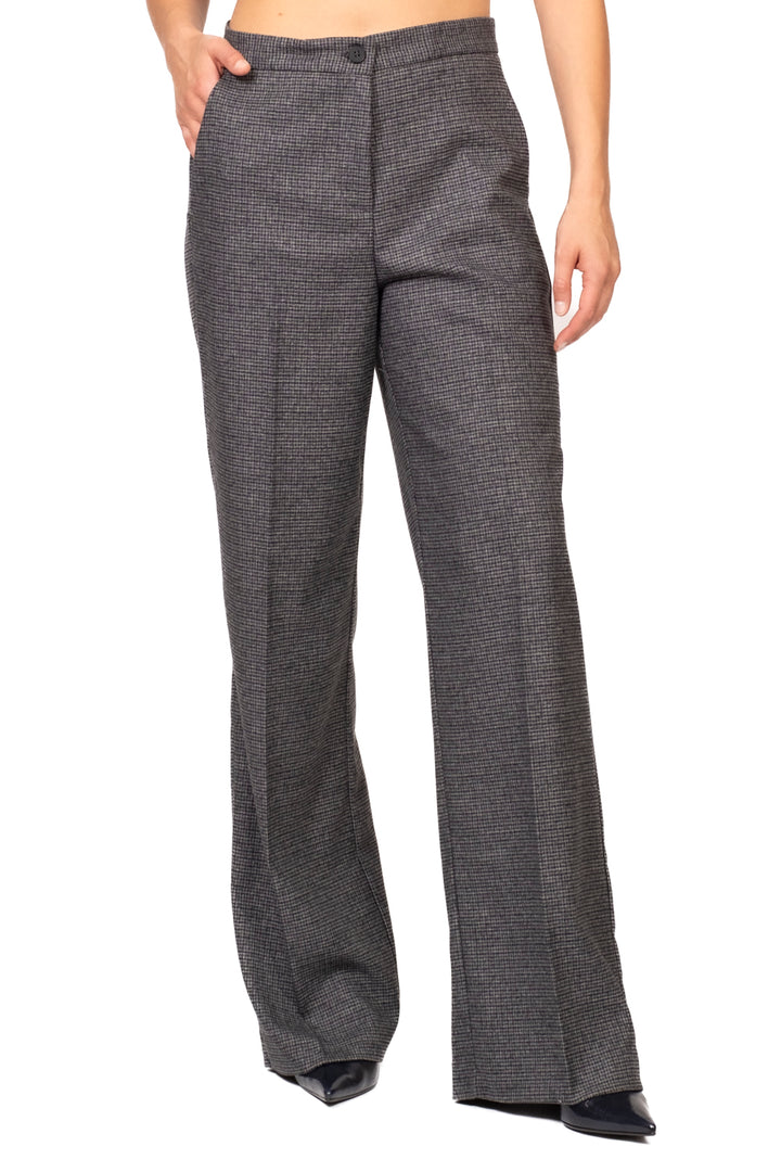 Vicolo - Pantalone palazzo pied de poule Art. TAC1712