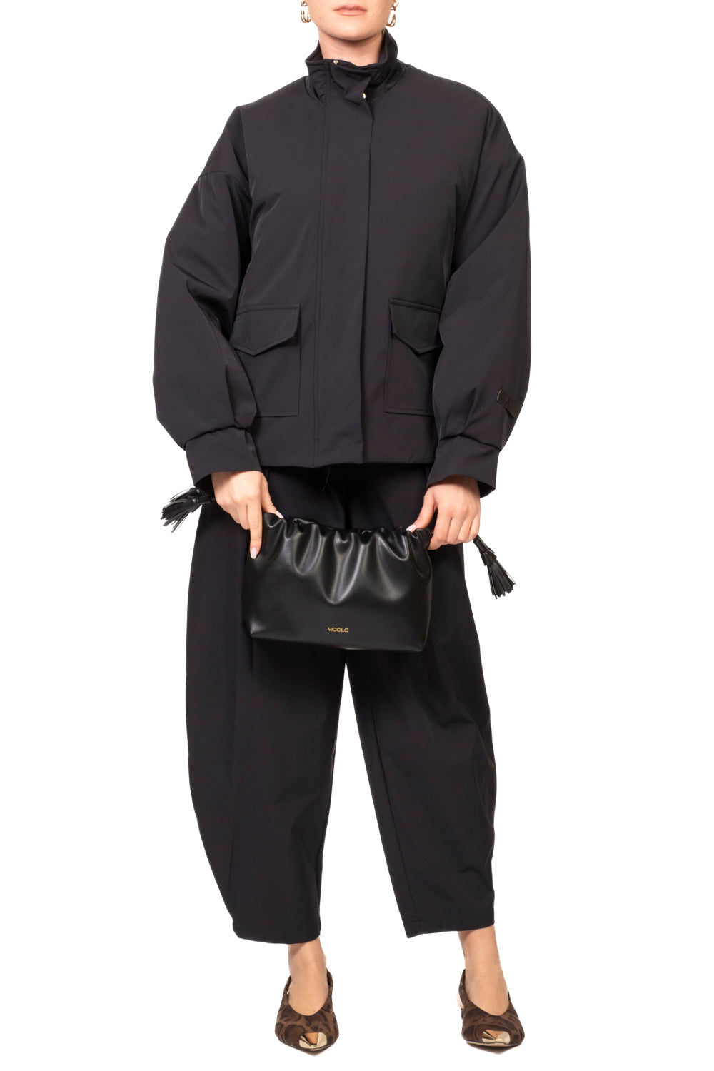 Silence - Bomber con taschini Art. SLGI022AI26