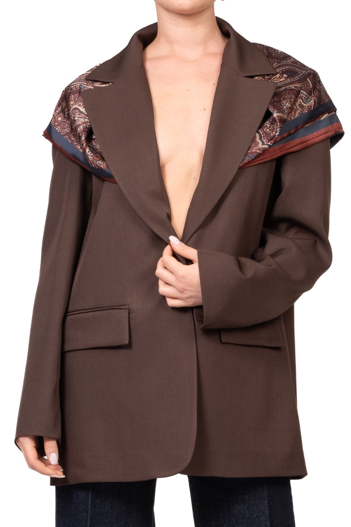Vicolo - Giacca con foulard Art. TAC1691