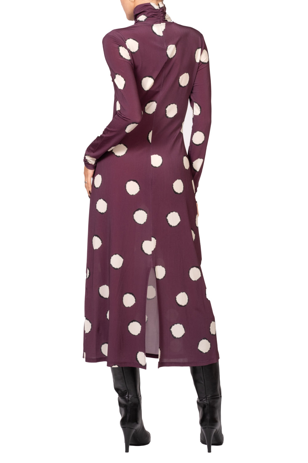 Tensione In - Abito lungo pois Art. 40882