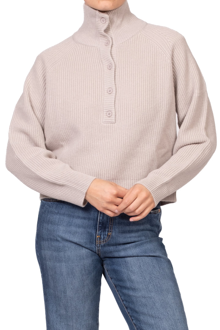 Tensione In - Maglia collo alto con bottoni Art. WL7026AI26