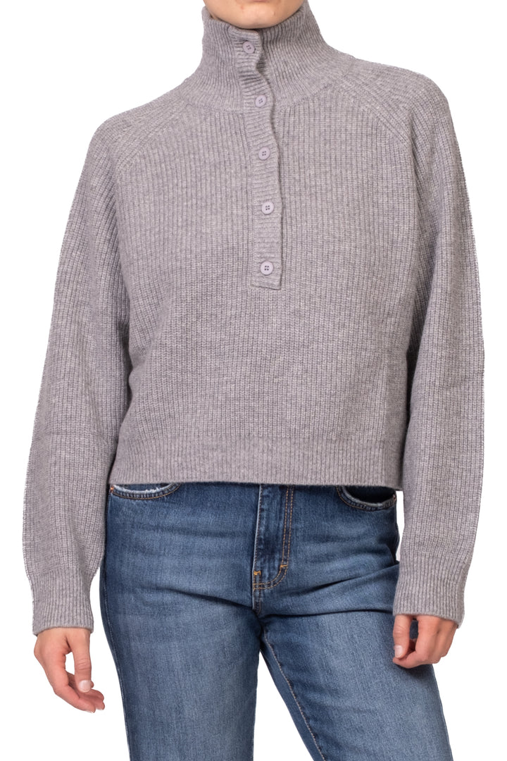 Tensione In - Maglia collo alto con bottoni Art. WL7026AI26