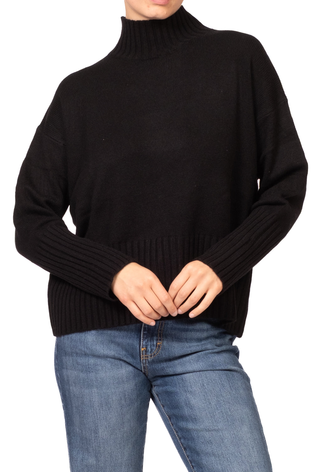 Tensione In - Maglia in lana mezzo collo Art. WL7013AI26
