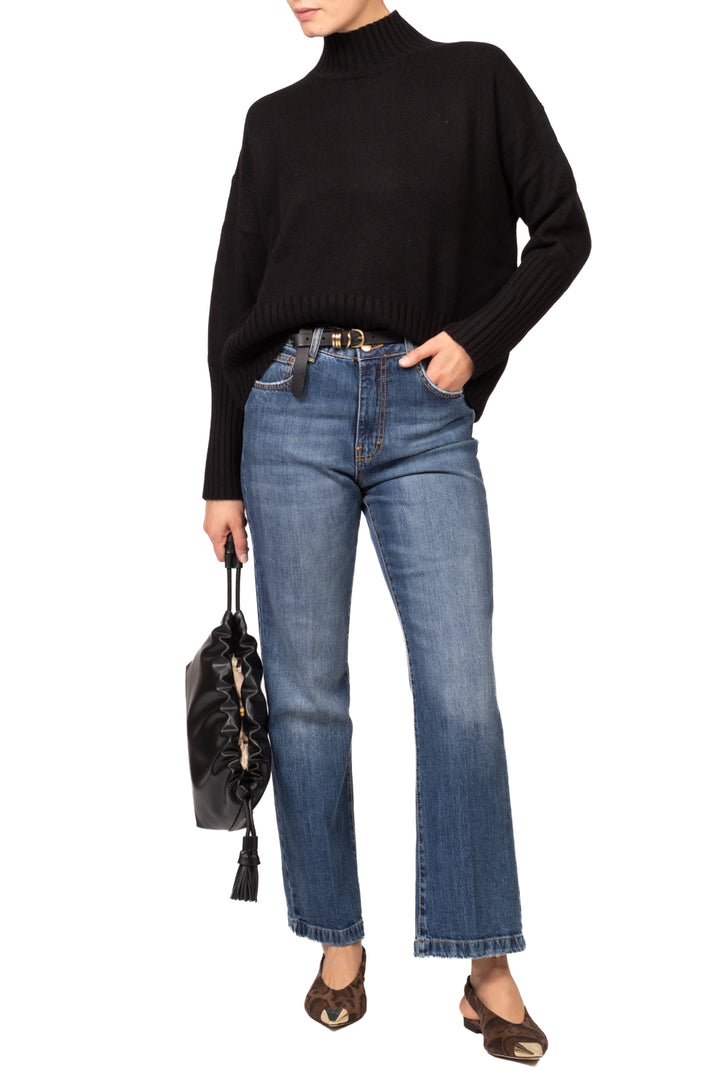 Tensione In - Maglia in lana mezzo collo Art. WL7013AI26
