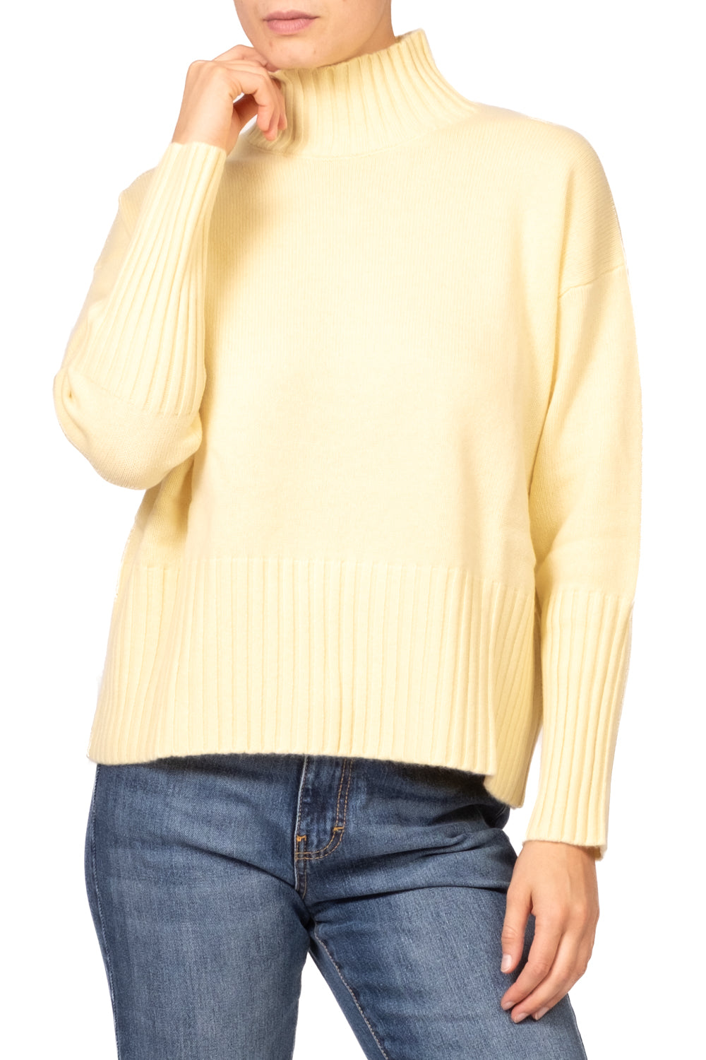 Tensione In - Maglia in lana mezzo collo Art. WL7013AI26