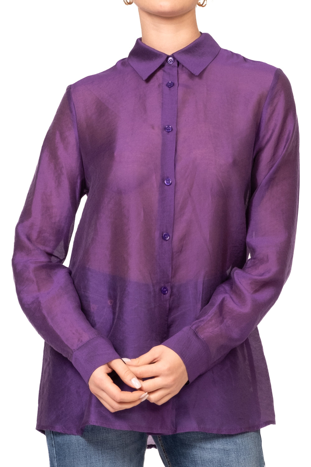 Vicolo - Camicia semi trasparente Art. TAC1659
