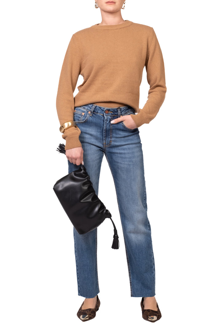Tensione In - Maglia girocollo con spalline Art. D81026AI26
