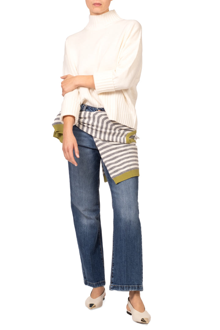 Tensione In - Maglia in lana mezzo collo Art. WL7013AI26
