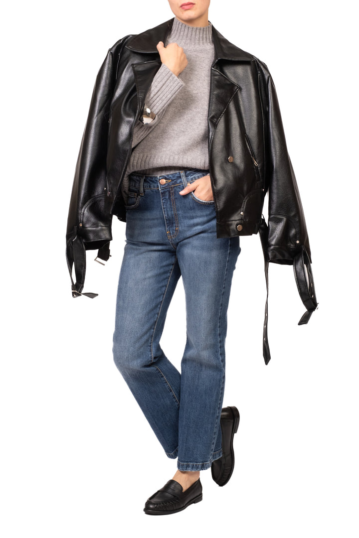 Tensione In - Maglia in lana mezzo collo Art. WL7013AI26