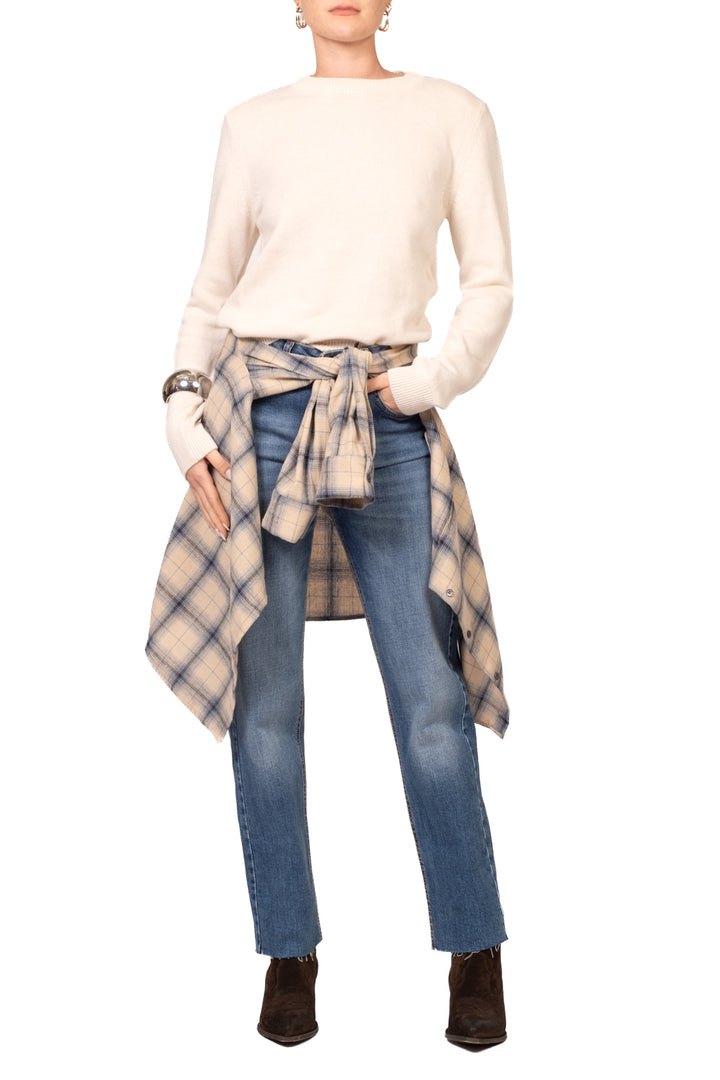 Tensione In - Maglia girocollo con spalline Art. D81026AI26