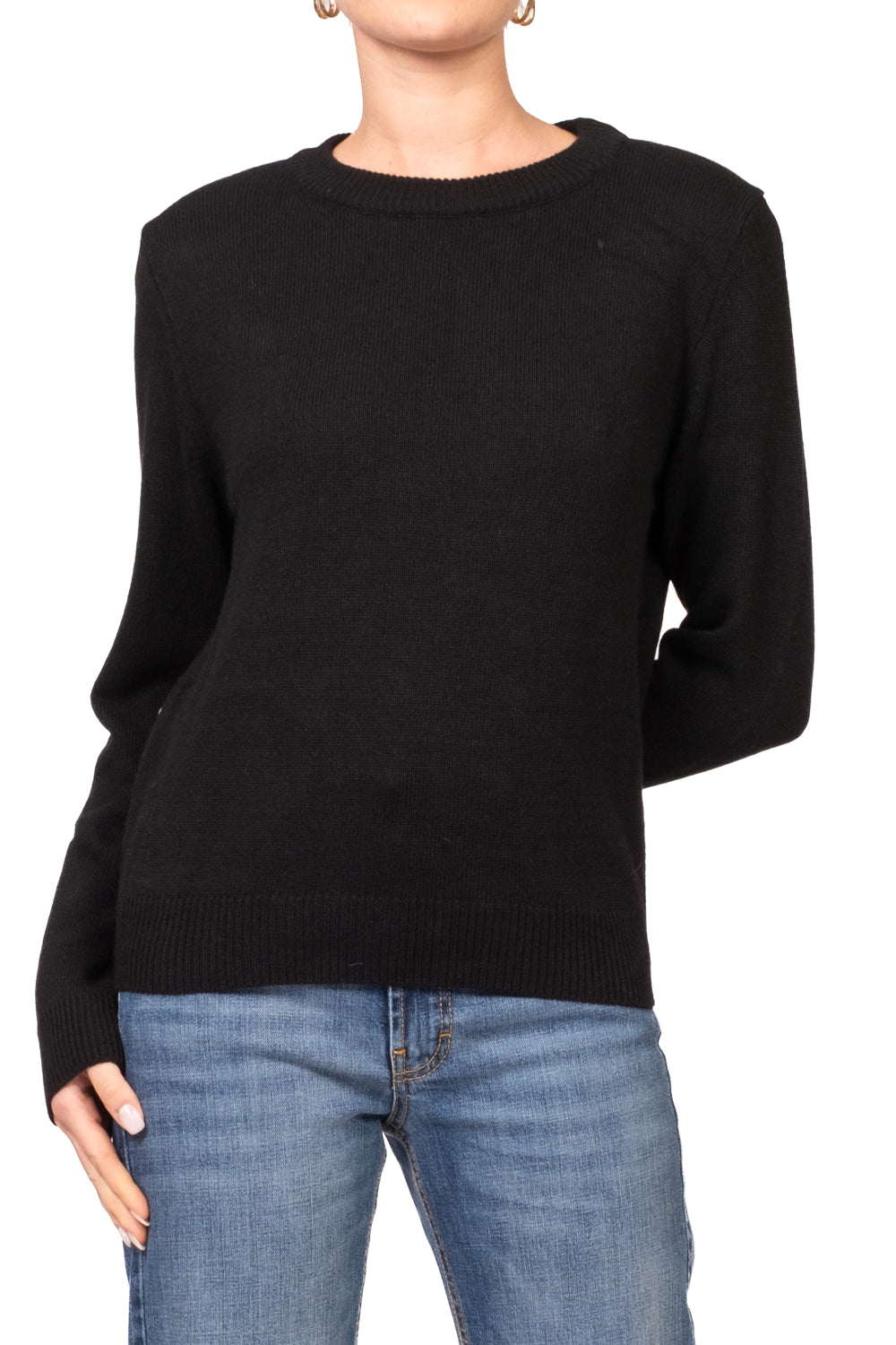 Tensione In - Maglia girocollo con spalline Art. D81026AI26