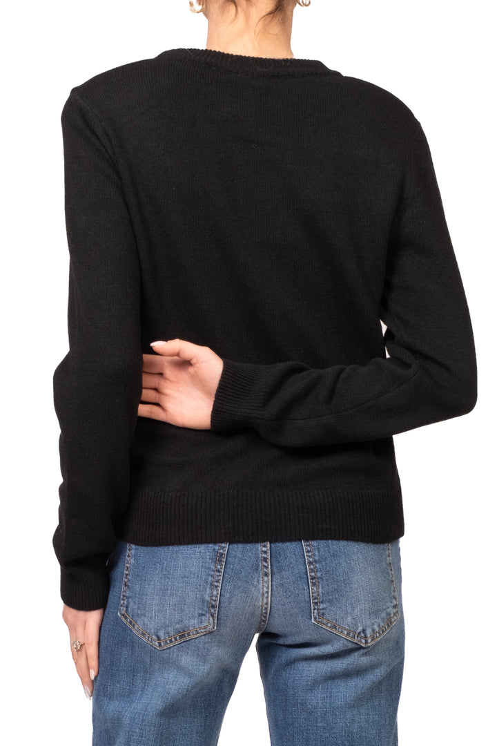 Tensione In - Maglia girocollo con spalline Art. D81026AI26