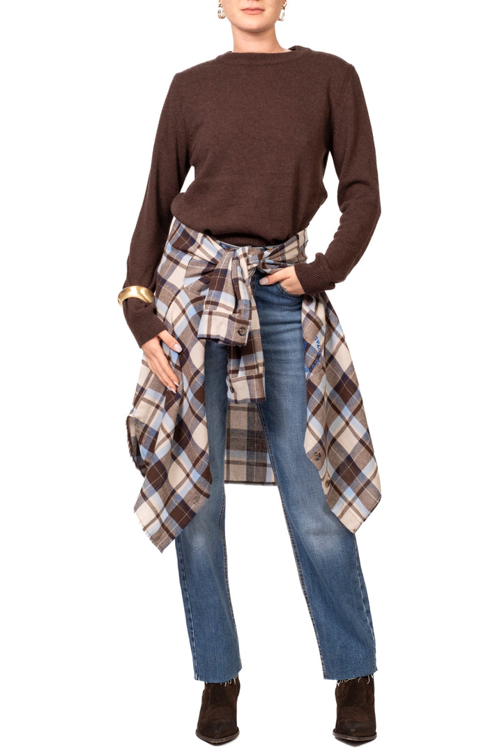 Tensione In - Maglia girocollo con spalline Art. D81026AI26