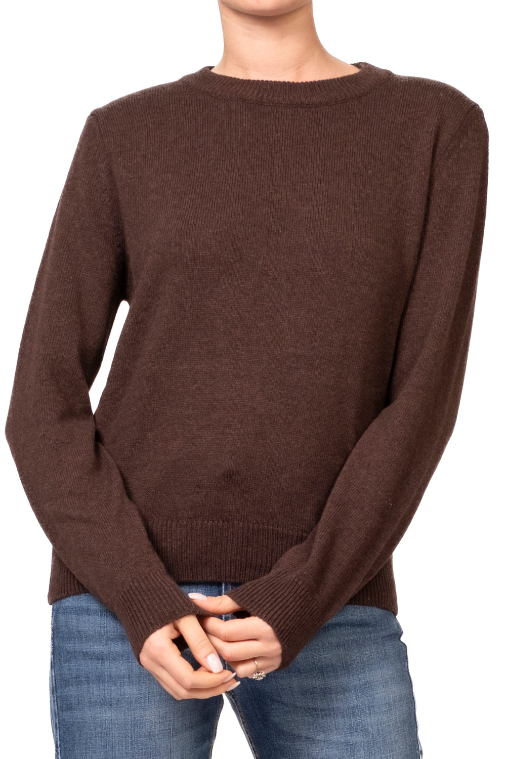 Tensione In - Maglia girocollo con spalline Art. D81026AI26