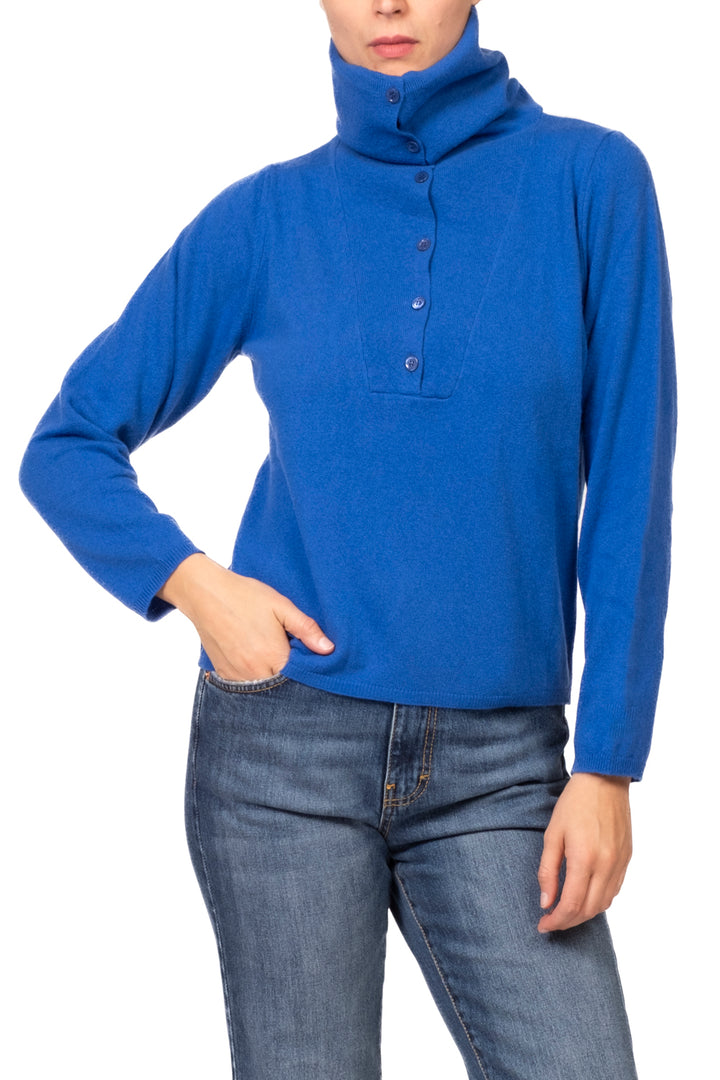 Vicolo - Maglia collo alto con bottoni Art. 2AC2171
