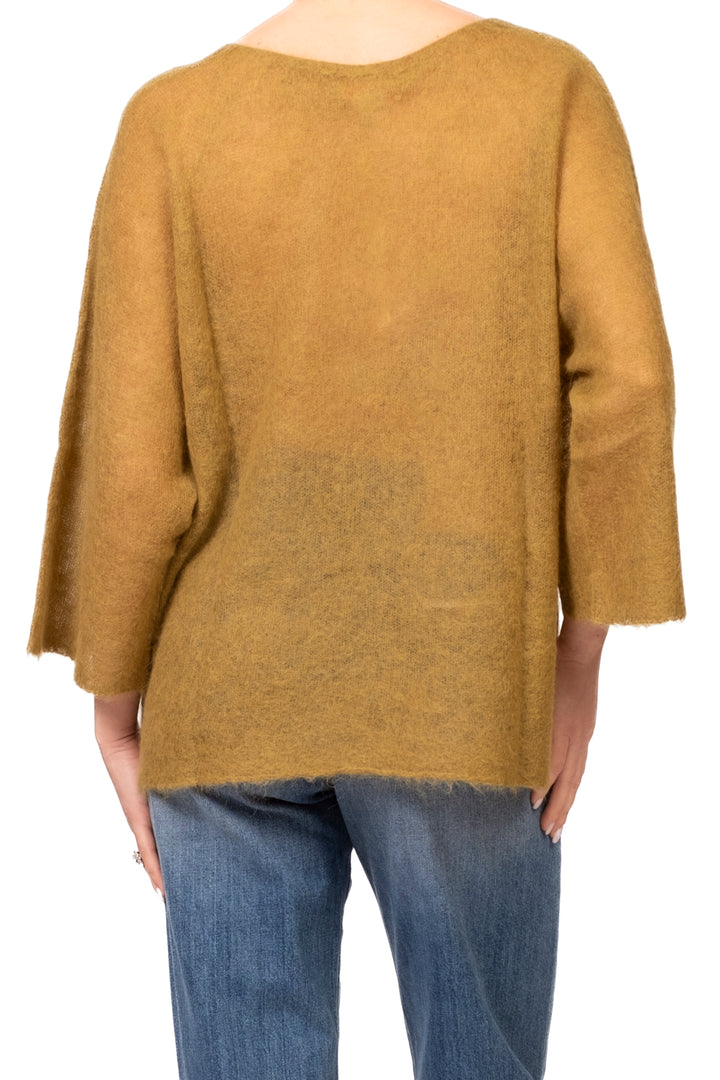 Kontatto - Maglia manica 3/4 misto alpaca Art. 3M1770C
