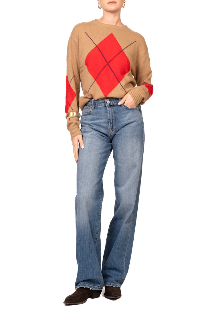 Tensione In - Maglia girocollo rombi Art. D82446AI26