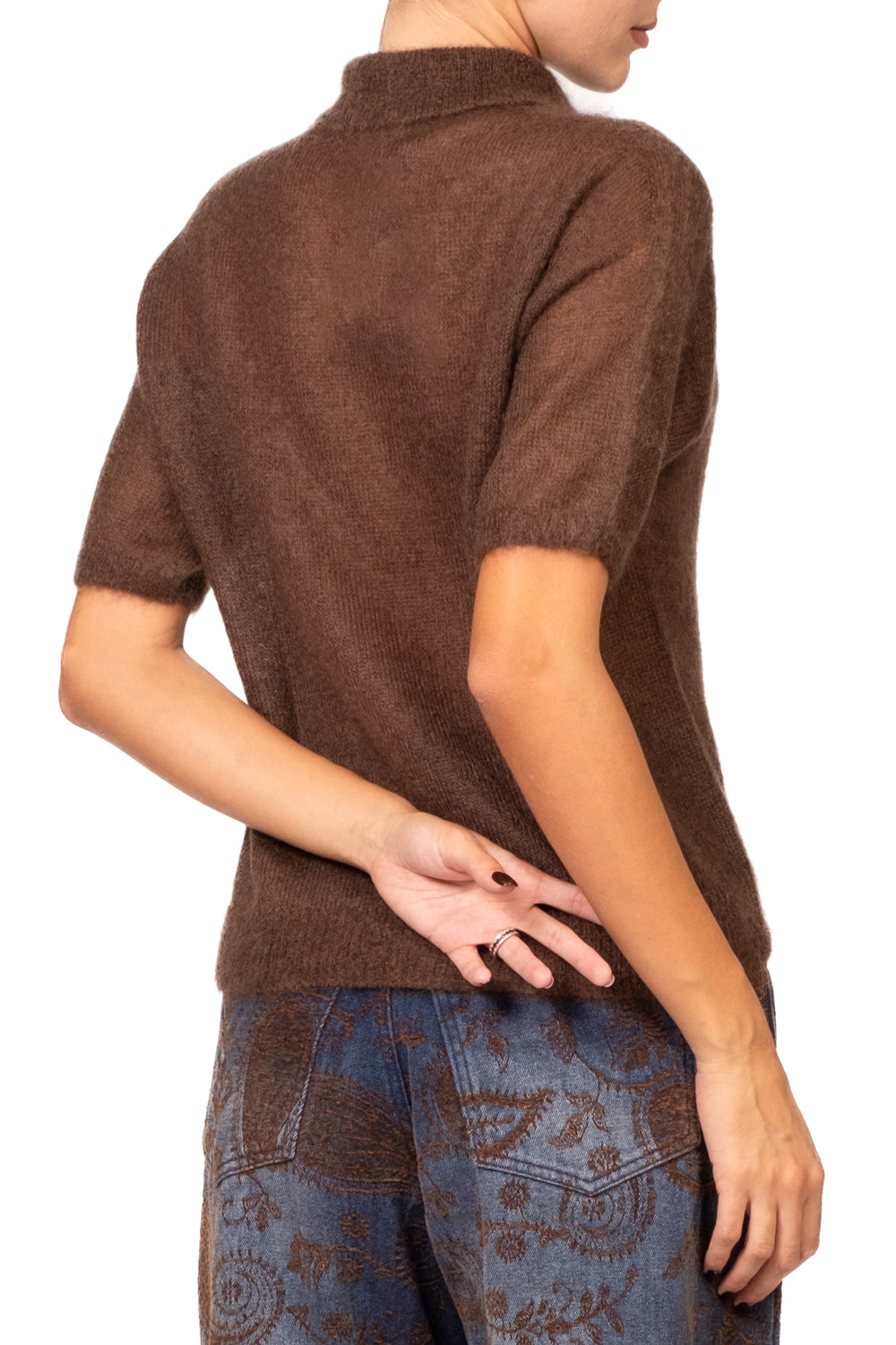Vicolo - Maglia polo misto mohair Art. 7AC7181
