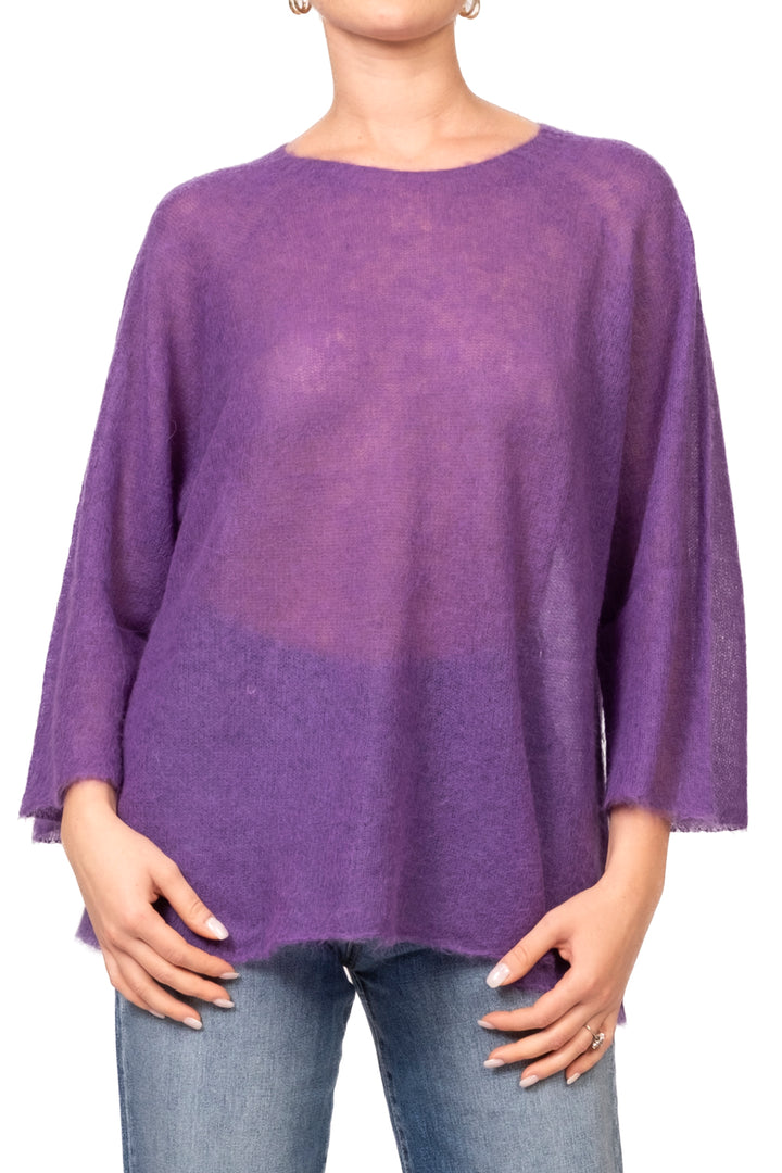 Kontatto - Maglia manica 3/4 misto alpaca Art. 3M1770C