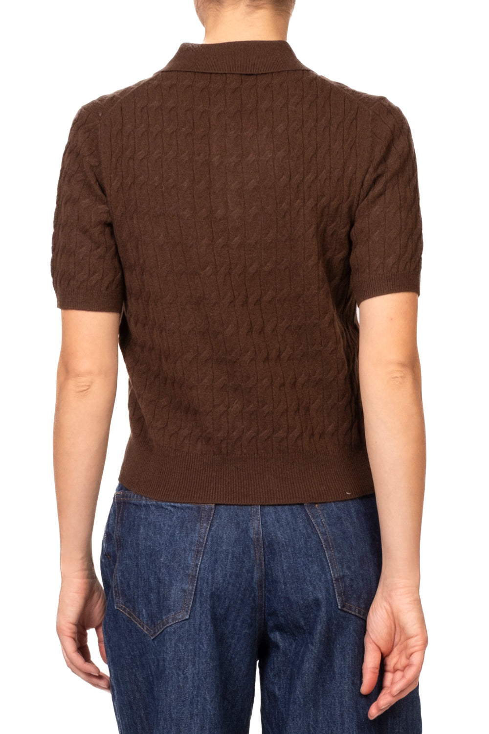 Tensione In - Maglia polo mezza manica trecce Art. WL1792AI26