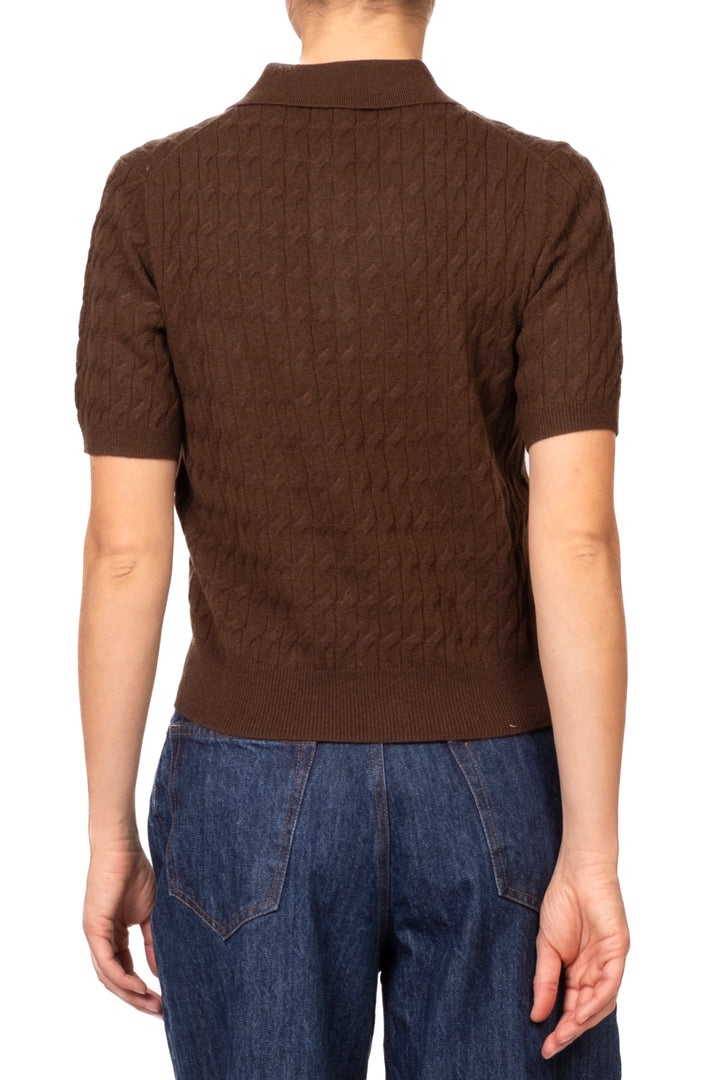 Tensione In - Maglia polo mezza manica trecce Art. WL1792AI26
