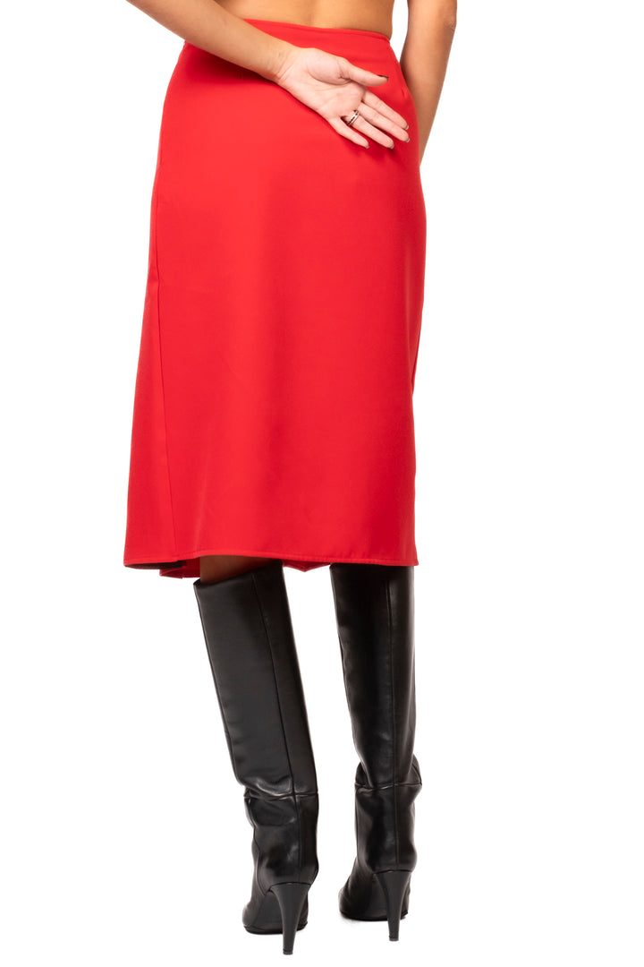 Tensione In - Gonna midi con applicazioni Art. N50505AT
