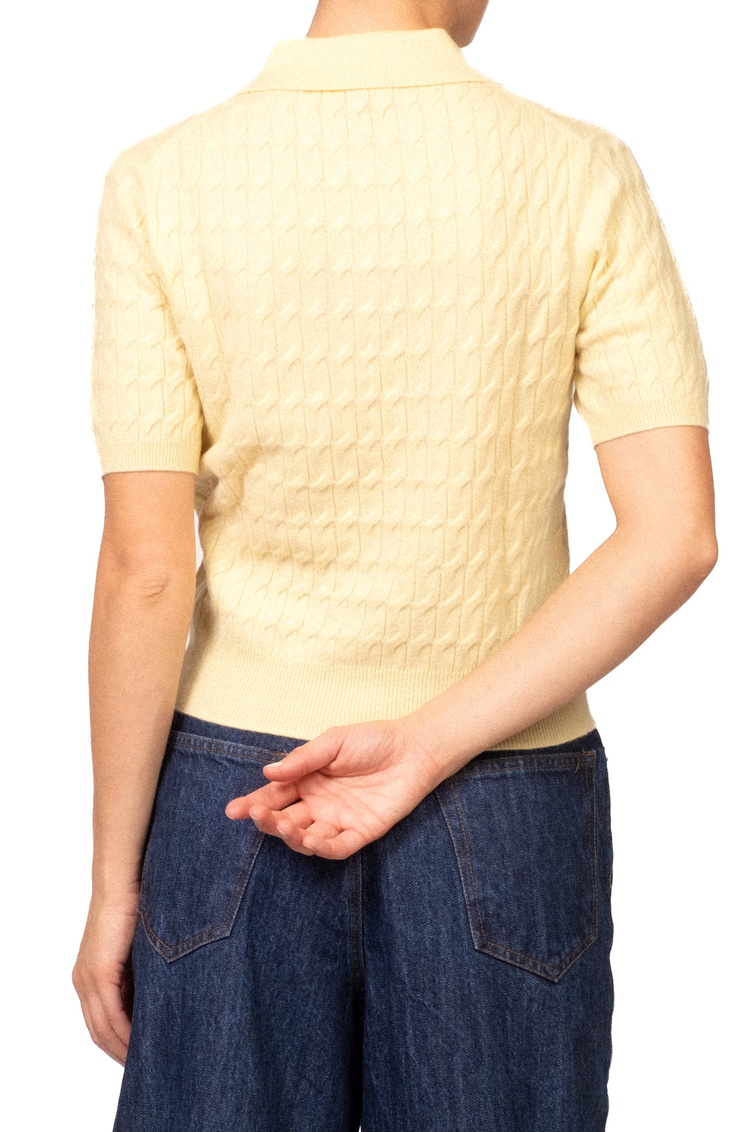 Tensione In - Maglia polo mezza manica trecce Art. WL1792AI26