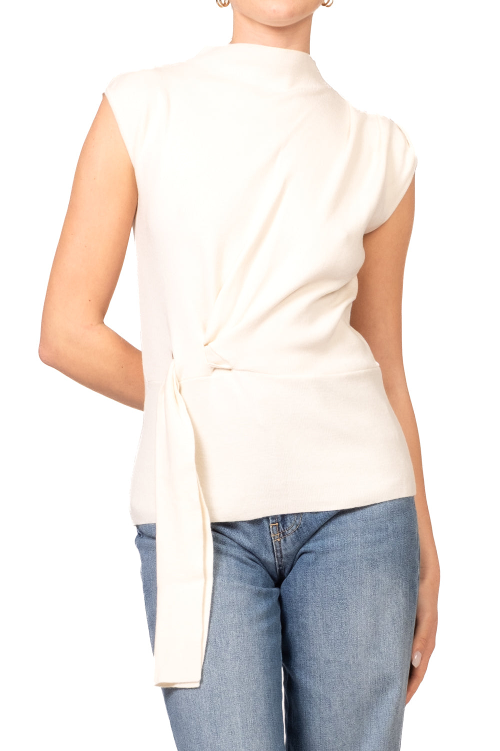 Have One - Top smanicato con nodo Art. MNC-R186