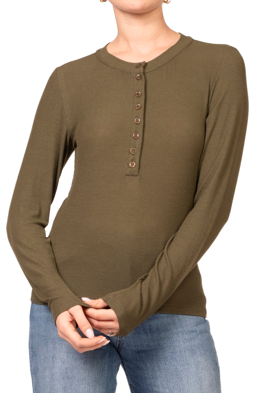 Dixie - T-Shirt serafino a costine Art. T262B106