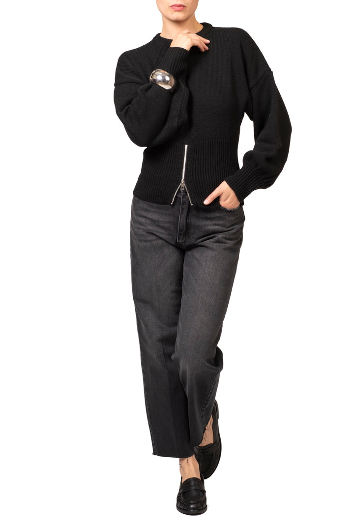 Vicolo - Maglia sfiancata zip Art. 5AC5027