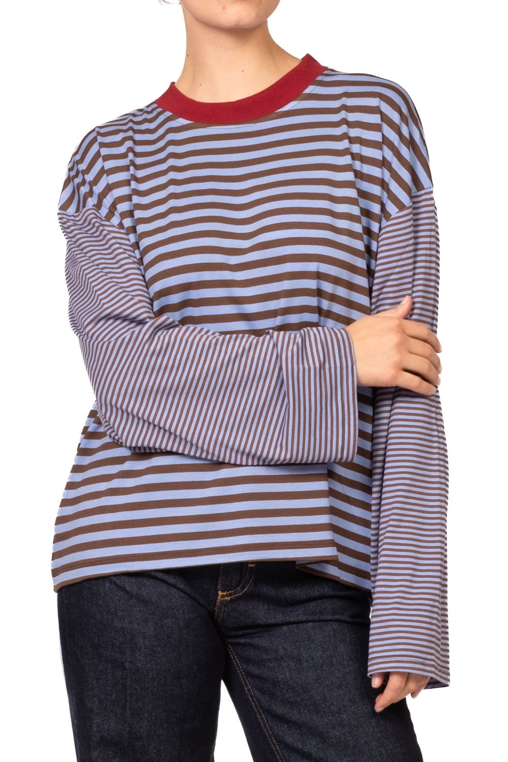 Have One - T-Shirt rigata manica a campana Art. TXT-R025