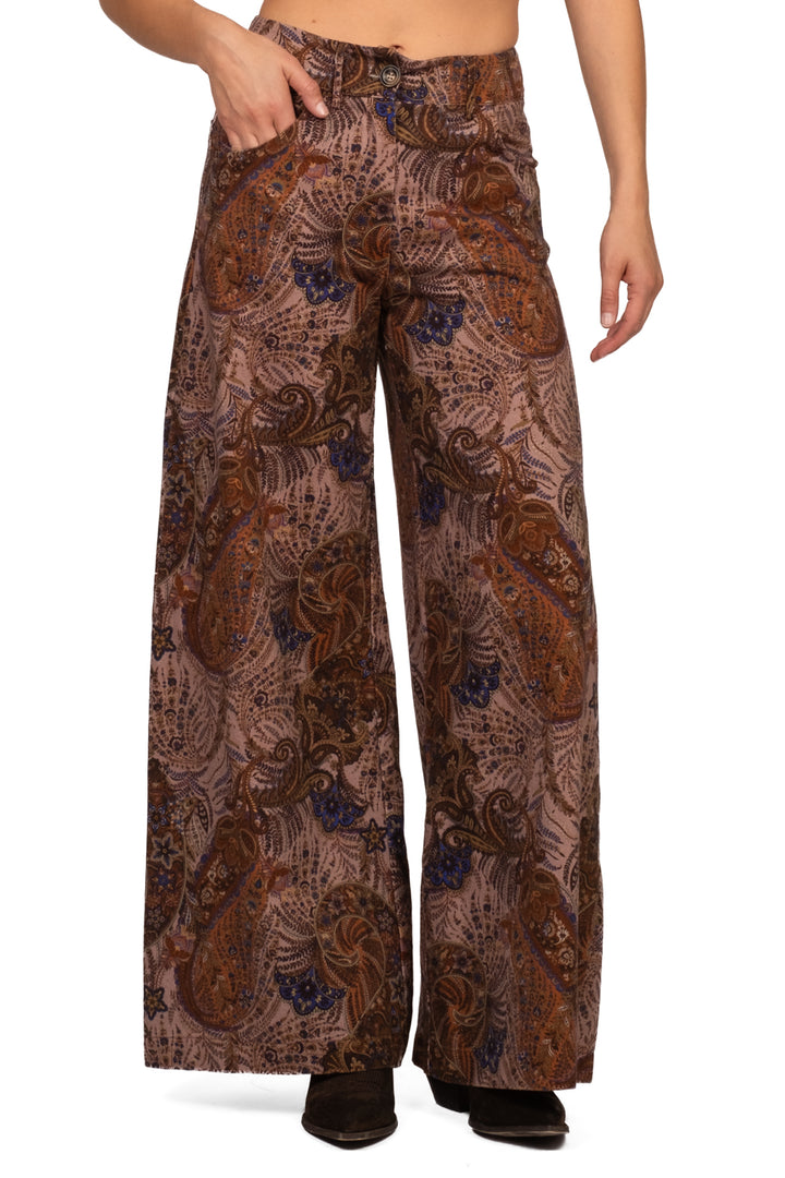 Tensione In - Pantalone palazzo fantasia Art. FW260162