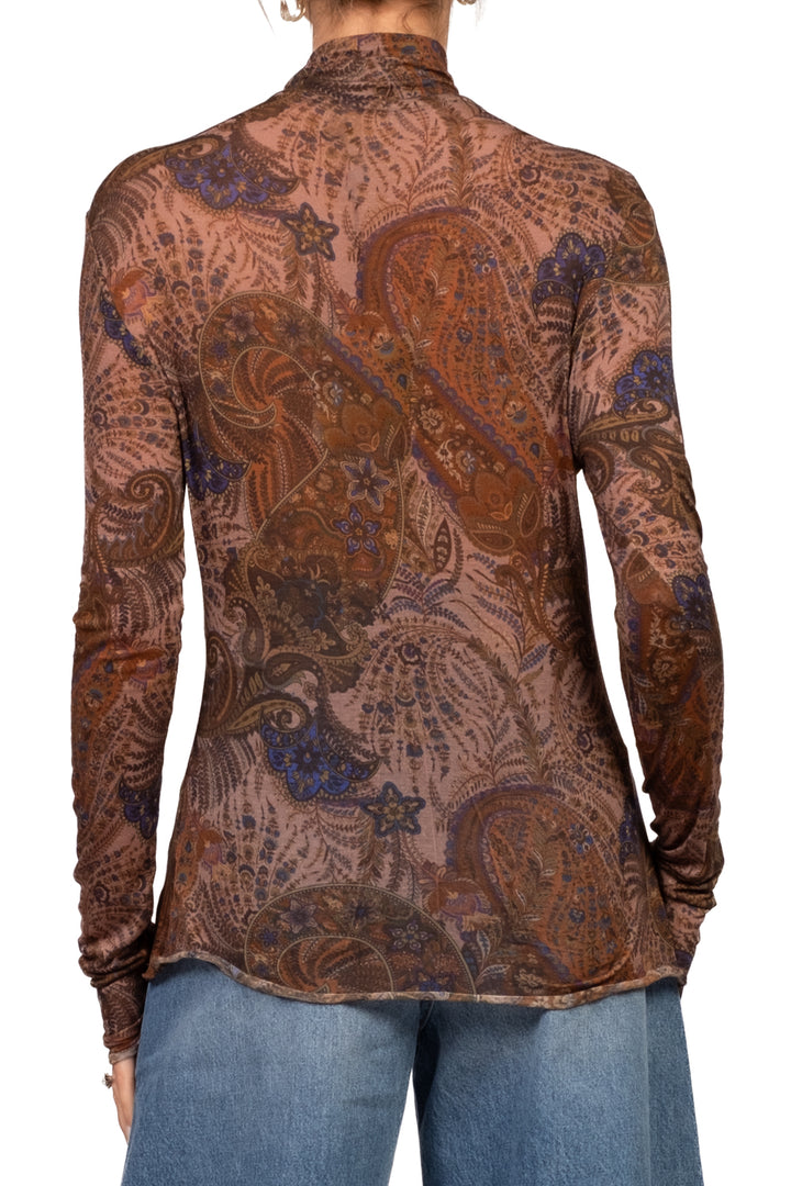 Tensione In - T-shirt cashmerina fantasia Art. FW260163