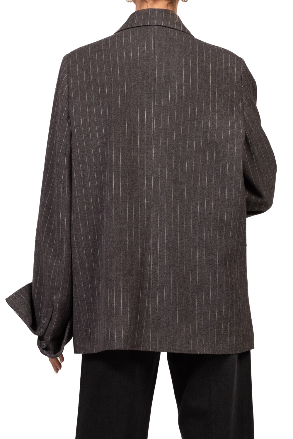Tensione In - Giacca over gessata Art. 27B6680