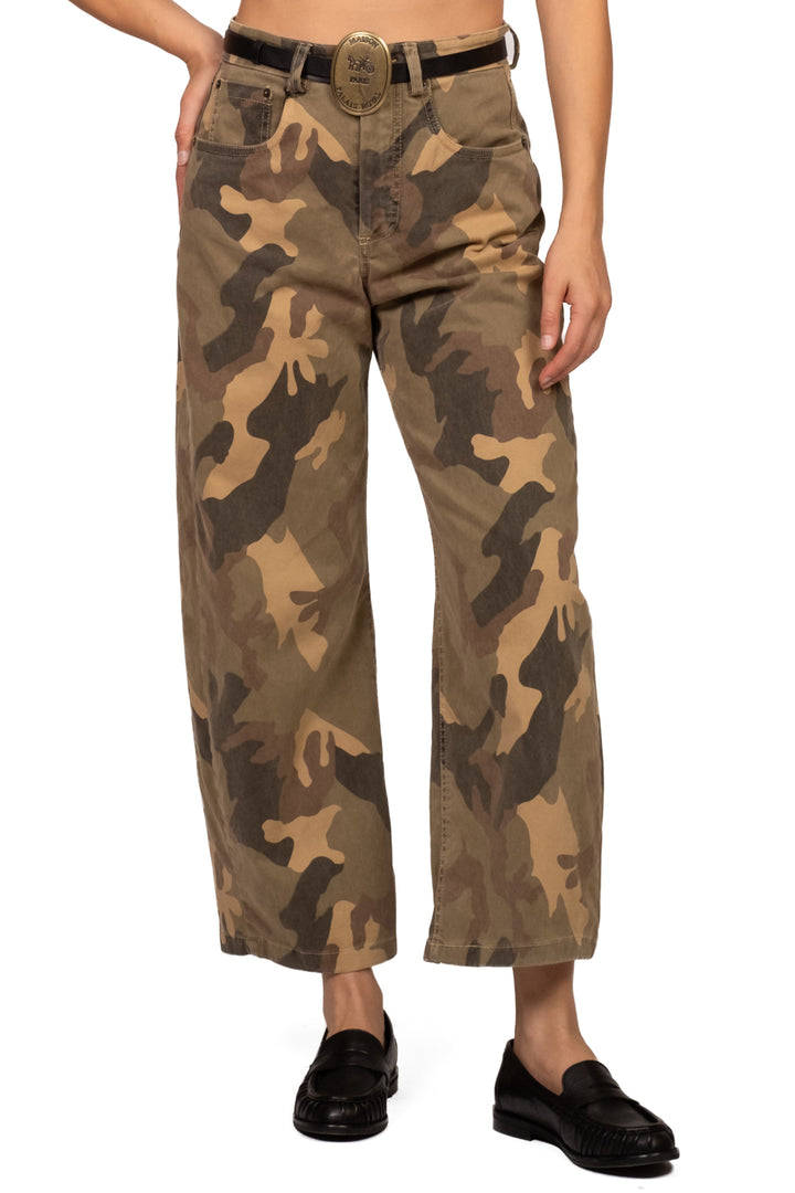Tensione In - Pantalone barrel AMICO camouflage Art. W26P769