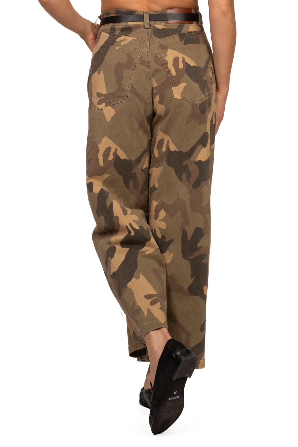 Tensione In - Pantalone barrel AMICO camouflage Art. W26P769