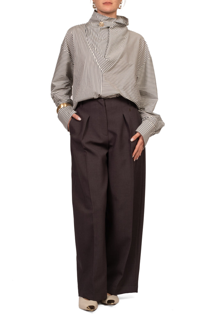 Dixie - Pantalone balloon con pinces  Art. PEB8YIC