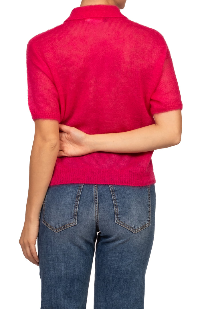 Vicolo - Maglia polo misto mohair Art. 7AC7181