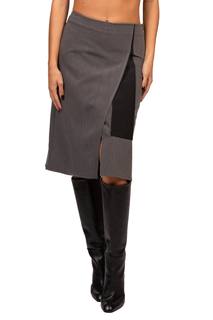 Tensione In - Gonna midi portafoglio Art. N50506AT