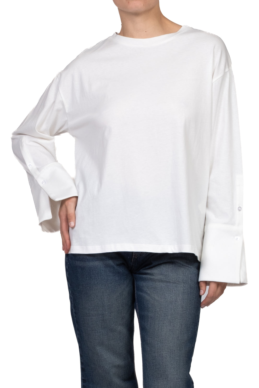 Tensione In - T-Shirt girocollo con polsino Art. FW260165