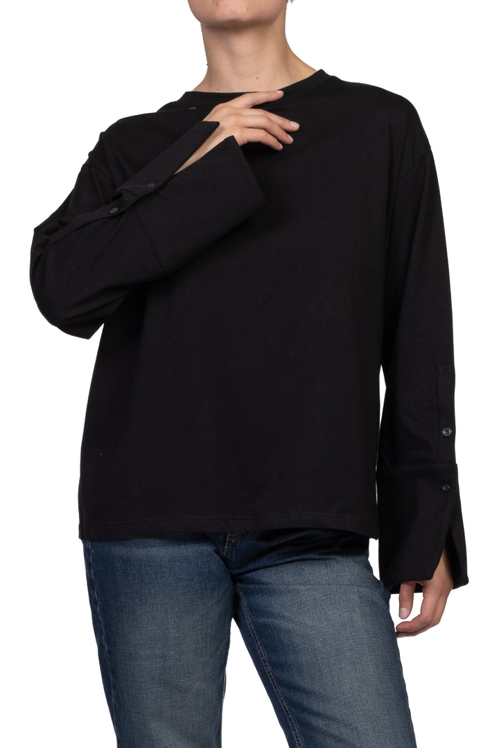 Tensione In - T-Shirt girocollo con polsino Art. FW260165