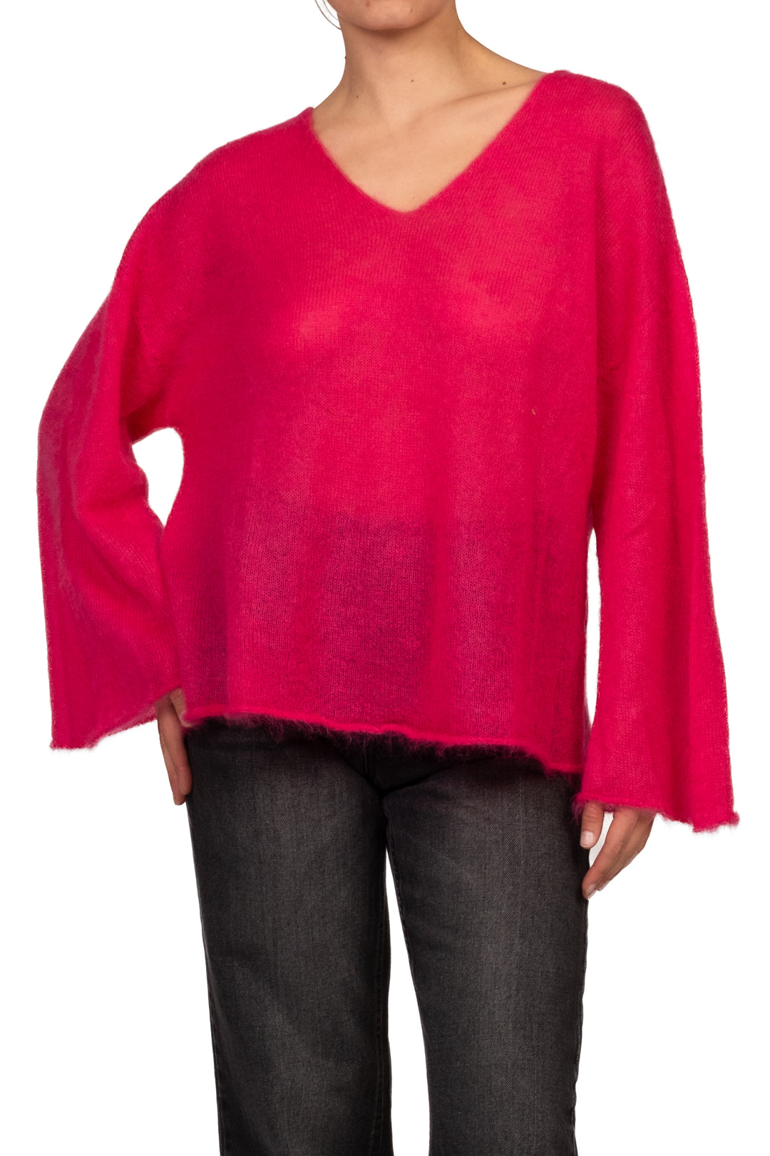 Vicolo - Maglia scollo v manica ampia  Art. 7AC7082