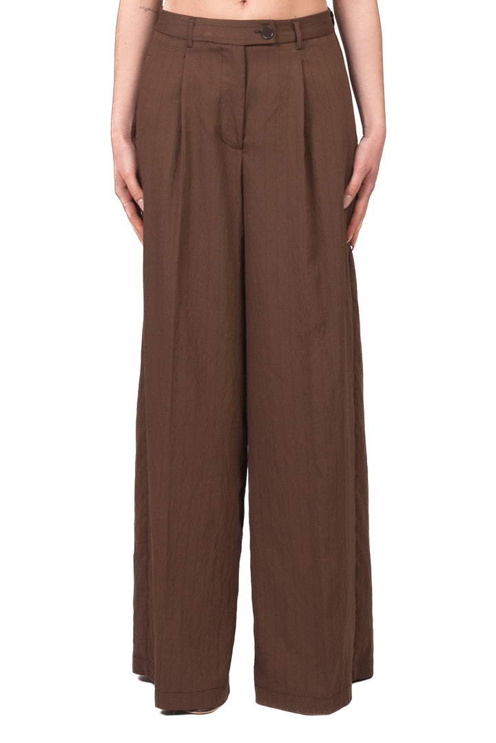 Vicolo - Pantalone palazzo gessato Art. TAB1851