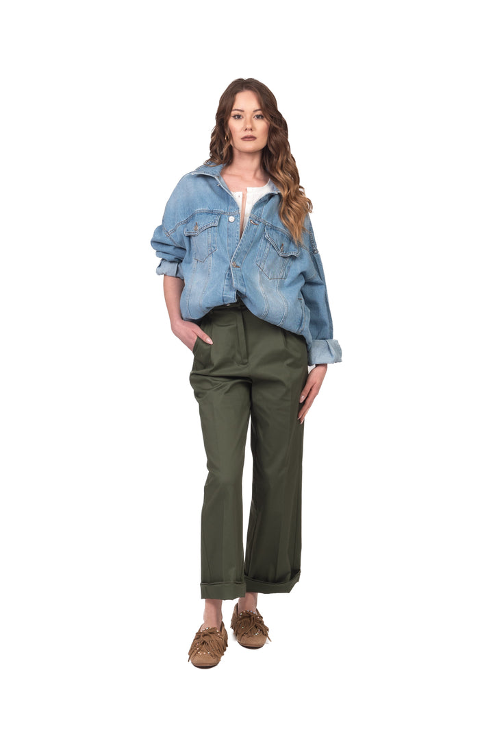 Vicolo - Pantalone gamba dritta con pinces Art. TAB1900