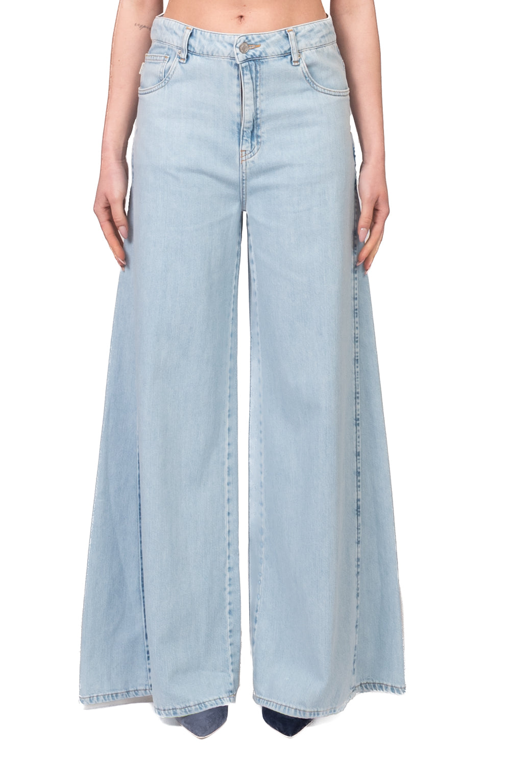 Vicolo - Jeans CLEO palazzo Art. DAB5066