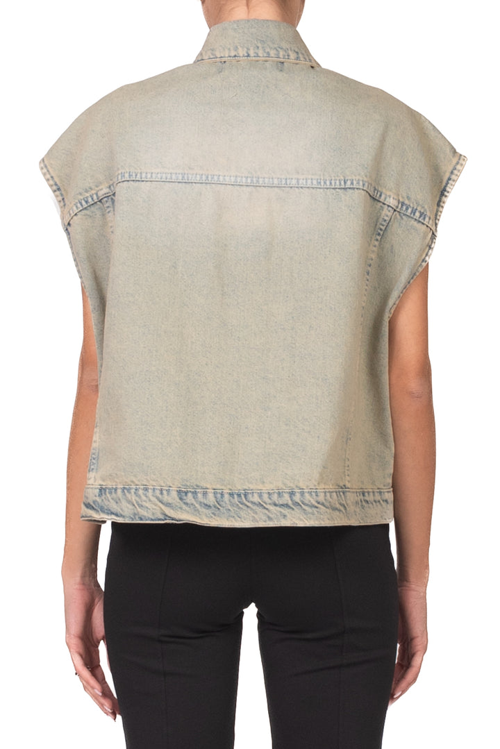 Have One - Gilet over in denim Art. KLS-Q005