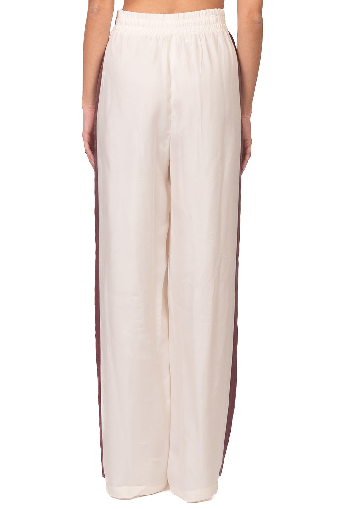Tensione In - Pantalone cupro banda laterale Art. 26P4723
